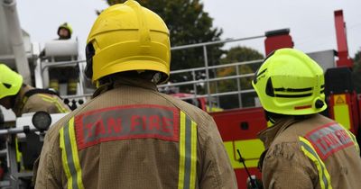 Man airlifted to hospital after Cwmbran house fire