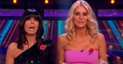 BBC Strictly fans ask if Tess Daly is 'wearing wellies' as they're left baffled by her footwear