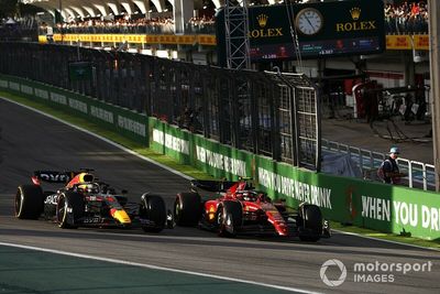 Sainz: Verstappen pass was "on the limit" in Brazilian GP sprint