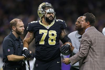 Saints lose Erik McCoy (calf) to injured reserve, promote backup Josh Andrews