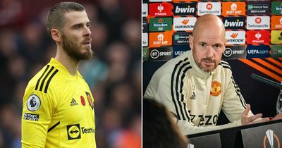 David de Gea faces significant Man Utd pay cut as Erik ten Hag makes contract decision