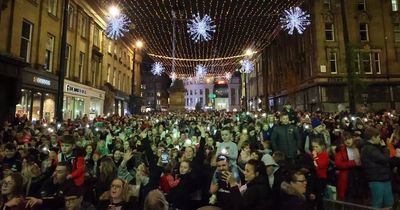 Christmas light switch-on dates in Newcastle and across the North East