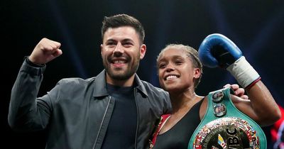 Natasha Jonas becomes unified world champion after stunning Marie-Eve Dicaire victory