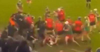 Shocking scenes as GAA Club Championship tie is marred by mass brawl