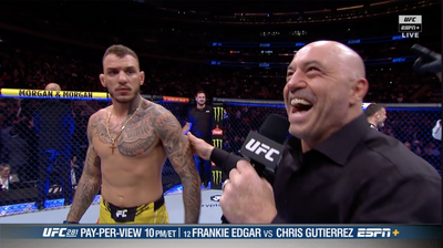 UFC 281 video: Renato Moicano quickly submits Brad Riddell, cuts all-time promo in expletive-filled Joe Rogan interview