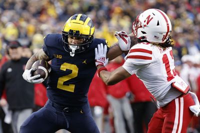 Blake Corum runs wild as Michigan blows out Nebraska