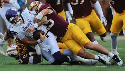 Northwestern’s skid hits nine as top two QBs go down