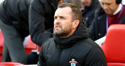 What new Southampton boss Nathan Jones was forced to do at half-time against 'world class' Liverpool