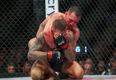 Dustin Poirier def. Michael Chandler at UFC 281: Best photos