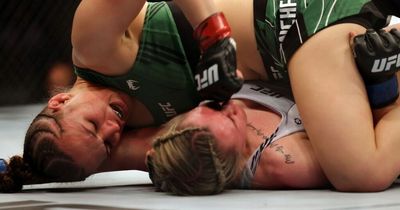 Agony for Molly McCann as Erin Blanchfield forces tap out at UFC 281