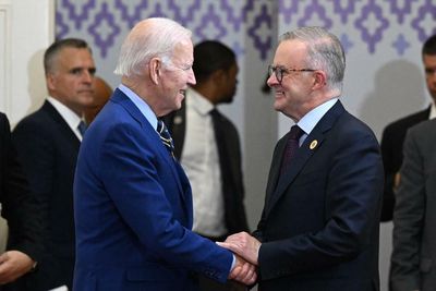 Albanese and Biden discuss climate action and Aukus pact ahead of G20 summit