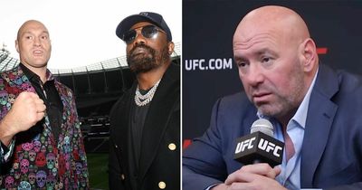 Dana White's withering response to Tyson Fury's fight with Derek Chisora