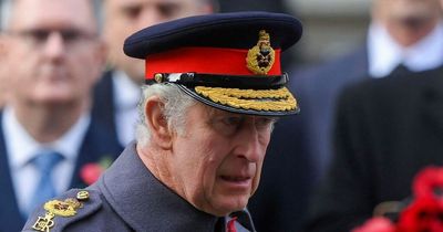 King Charles leads nation in remembering war dead for first time as monarch