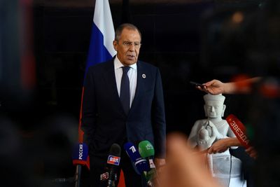 Russia's Lavrov arrives in Indonesia's Bali for G20 summit
