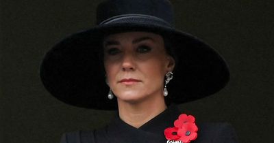 Why Kate Middleton wore three poppies to emotional Remembrance Day ceremony