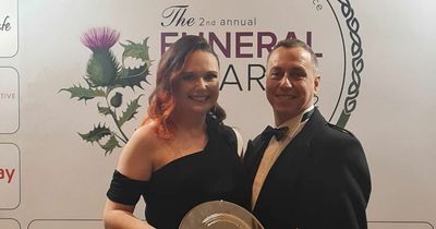A 'labour of dove' for Lanarkshire bird release firm after scooping top funeral industry award