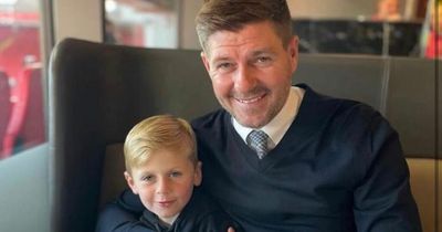 Steven Gerrard captures pictures of son with Liverpool duo after win over Southampton