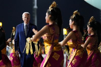 U.S. President Biden arrives in Bali for G20 summit