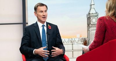 'Everyone will have to pay more tax' warns Chancellor Jeremy Hunt