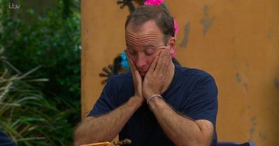 Matt Hancock yelps in pain as he's stung by scorpion on I'm A Celeb