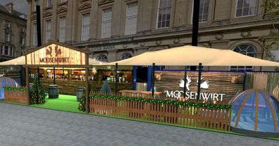 Newcastle Christmas Market Moosenwirt opening times, bar dates and location