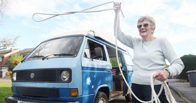 She's 'Wonder Woman!' - Camper-driving pensioner's 'new lease of life' after weight loss