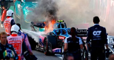 Esteban Ocon has engine changed hours before Brazilian GP after his Alpine set on fire