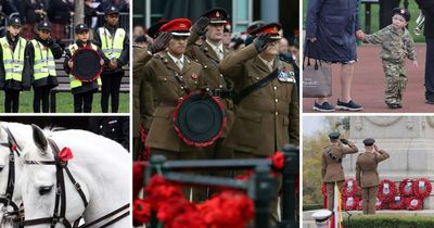 People across the North East fall silent on Remembrance Sunday to honour those who died in conflict