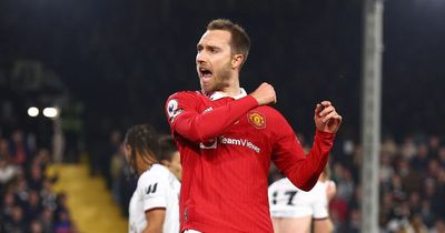'So happy for him!' - Manchester United fans agree after Christian Eriksen goal vs Fulham