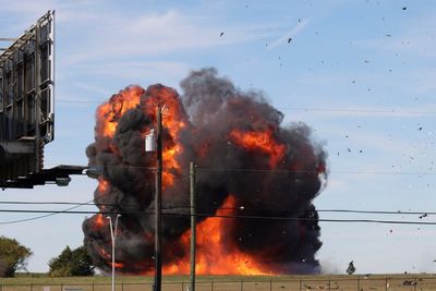 Six victims killed in fiery vintage military airshow crash at Dallas airport are named