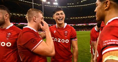 Louis Rees-Zammit happy with Wales debut at full-back as he reveals Leigh Halfpenny help