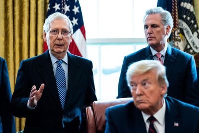 Trump blames McConnell for midterms flop and takes racist swipe at his wife