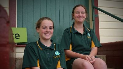 North Coast students impacted by floods ask question of United Nations panel at disaster conference