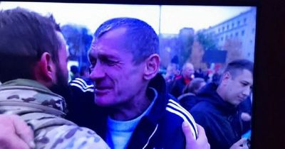 Dave Cormack reveals Aberdeen story behind joyous man celebrating Kherson recapturing in Dons jacket