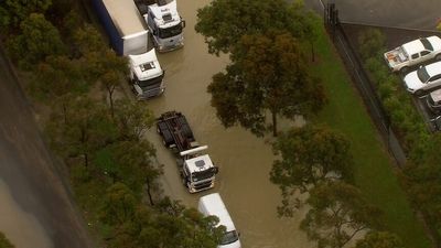 Dozens of SES rescues as Victoria is hit by flash flooding from overnight rain