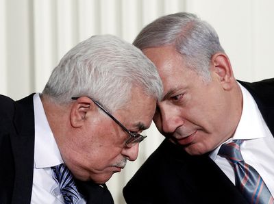 Palestinian leader says he must deal with Netanyahu despite no peace prospects