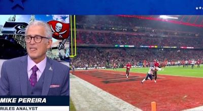 Mike Pereira had a super awkward moment when he apparently didn’t think he was on live TV