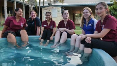 Aspiring health workers get taste of outback in 'eye-opening' Kimberley immersion