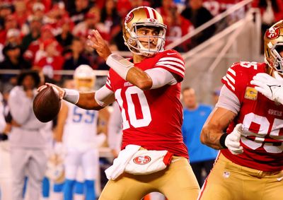 49ers highlights: Jimmy Garoppolo keeps it himself for TD vs. Chargers