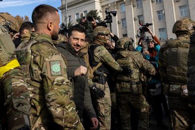 Ukraine-Russia news - live: Zelensky hails Kherson withdrawal as ‘beginning of end of war’