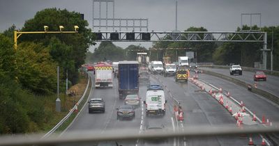 M6, M53, M56 and M57 motorway closures beginning November 14
