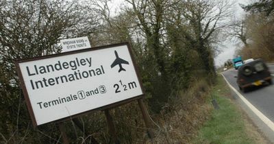 Man who spent £25K on fake airport sign 'for a joke' removing it after 20 years