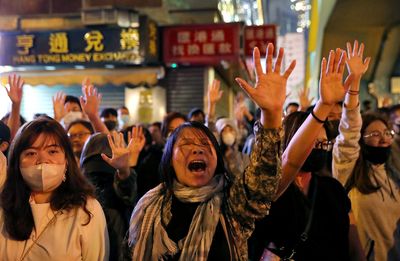 Hong Kong furious as protest song replaces China anthem at match