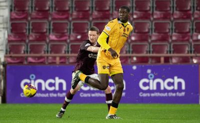 Joel Nouble claims Hearts' Alan Forrest admitted handball before late equaliser