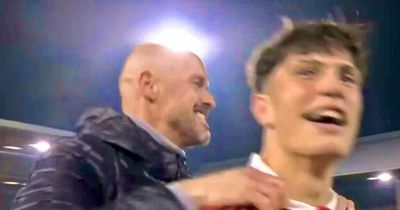Erik ten Hag's message to Alejandro Garnacho after last-gasp winner vs Fulham