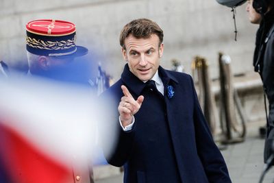 France's Macron leaves door ajar to proscribe Iran's Guards as more sanctions come