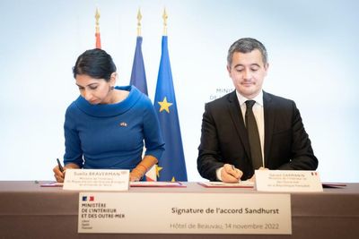 Suella Braverman signs new deal with France on migrants crossing English Channel