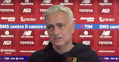 Jose Mourinho blasts Roma star for "psychological frailty" after refusing late penalty