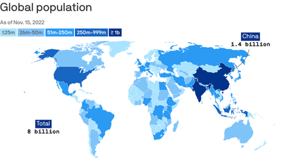 The human race at 8 billion