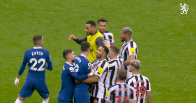 Chelsea's own commentator hammers Kai Havertz and co during Newcastle bust-up for lack of fight